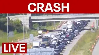 LIVE | 'Traffic incident' closes major freeway in Maple Grove