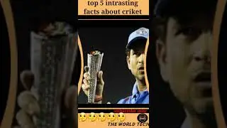top 5 Shocking Facts About Cricket 🤔 | #shorts #cricket #facts