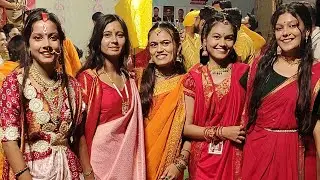 Dhak Baja Garba| Bengali Look |Navratri 2025| Jeenmata Garba| @nrityanjalidancechoreography 