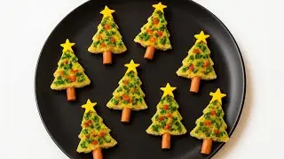 A festive appetizer in 10 minutes! A Christmas treat🎄🎊😋