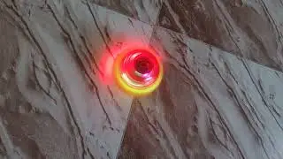 Kids Led light spinner player 