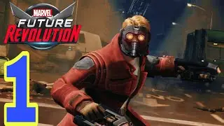 Playing Avengers game | Marvel Future Revolution gameplay walkthrough part 1 in hindi (iOS, Android)