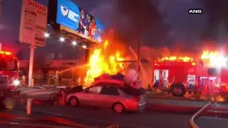 Fire tears through Culver City strip mall; cats killed at boarding facility