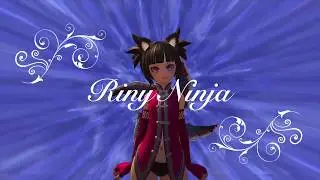 Riny Ninja ^w^ Go Ninja Go Cute Elin Race Remix meme ..Tera a anime online role playing Game on PS4