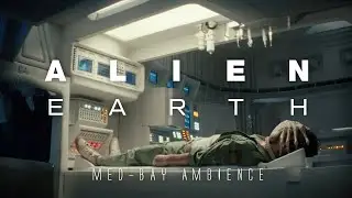 Alien: Earth Maginot Medical Bay Ambience | Calm Spaceship White Noise Soundscape for Sleep or Study