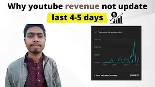 Youtube Estimated Earning Revenue Delayed 4 Days Not Updating In YT Studio Analytics Solution