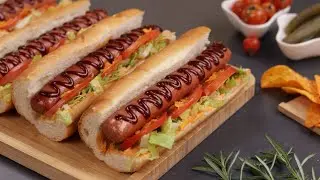 ساندويشات الهوت دوغ  بصوصات شهية مميزة لكل الاوقات 😋👌