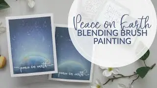 Blending Brush Painting: Peace on Earth | ft Picket Fence Studios Life Changing Blender Brushes