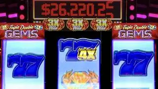 Will $800 Be ENOUGH for Triple Double Gems Jackpot?