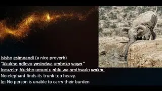 Basic isiZulu Lesson 5 creating sentences