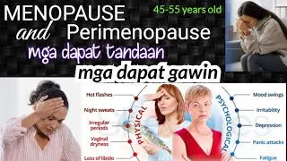 MENOPAUSE at PERIMENOPAUSE. Women aged 45-55. Hormonal Changes #menopause  #womenshealth 