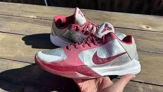 Full Reglue on OG Nike Kobe 5 Aces Out The Mudd Restoration 