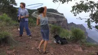South Rim Hula Hooping,  Big Bend National Park, Texas