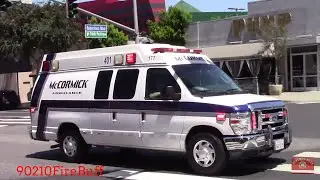 McCormick Ambulance 177 Responding