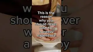 This is the reason why you should never wish for a creepy experience #horrorstories #horror #shorts