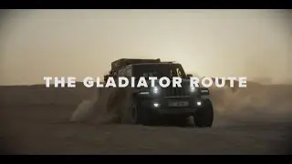 The #GladiatorRoute - an epic journey across the UAE.