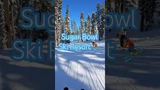 This Ski Resort Blew My Mind ⛷️Sugar Bowl Ski Resort #SugarBowl #SkiLife #SkiResort #WinterAdventure