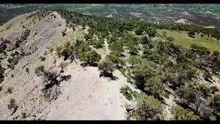 Paonia Colorado Mountain Bike Drone