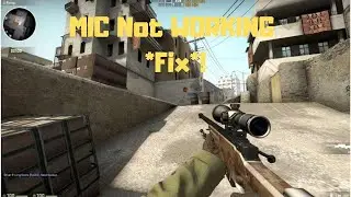 Mic isn't working in Counter Strike Global Offensive (CS:GO) Solved !!! Simple Fix !!!