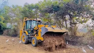 JCB 3dx level fields in loader performance video | JCB video | JCB 3dx loader video |