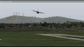 BCFG C130H Low fly-by