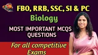 🎯 || Biology MCQs Discussion || Most Expected Questions 2025|| For all competitive exams:🎯