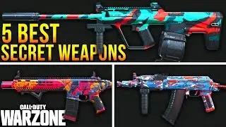 Call Of Duty Warzone: TOP 5 Best SECRET Weapons To Use! (Warzone Secret Weapons)