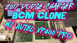 2017+ Dodge Charger Challenger 300 Jeep RaM BCM clone with AuteL Im608 /504 & XP400 Pro