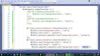 JQuery Examples Part 1