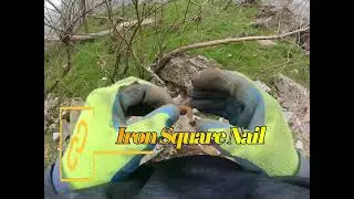 Metal Detecting: The iron item of mystery and square nails.