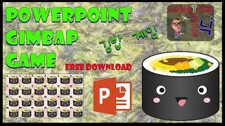 PowerPoint Gimbap game, cute quirky and fun bomb game. #powerpointgames