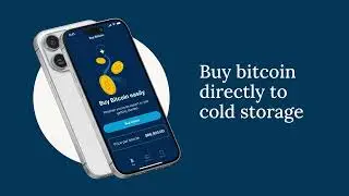 Introducing the Unchained iOS app&mdash;the fastest way to buy bitcoin directly to cold storage