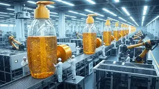 Inside a Modern Shampoo Factory &mdash; From Chemical Mixing to Bottled Hair Care (Full Production)