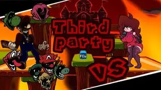 FNF Cover || Third party But Mario.exe & Funny GF sings it || FNF : Sonic.exe cancelled V2 Cover