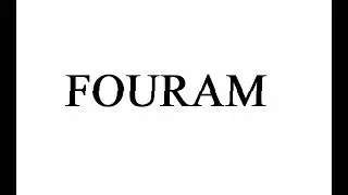 Fouram - В огне / In Flames