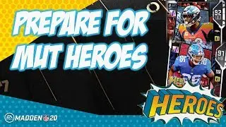 Prepare for MUT Heroes Promo in Madden 20