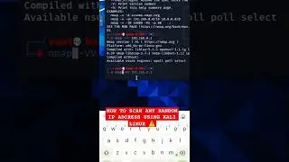 how to scan random IP address ⚠️😱 using kali linux #ytshortsindia #automobile #bass #car