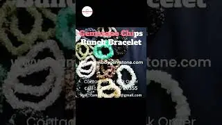 Exporter, Manufacturer and Supplier of Gemstone Chips Bunch Bracelets