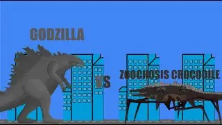 Godzilla VS Giant Zoochosis Crocodile | Godzilla VS Zoochosis Level Challenge