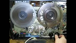 Kotouč&aacute;k Tesla B73 / hifi Stereo  - Zkou&scaron;ka po opravě !.....