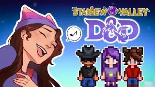 We Played Stardew Valley D&D!!  (ft. Salmence, Junimo B, & Trianthania)