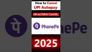 How to Cancel UPI Autopay in Phonepe App #phonepeautopay #upiautopay #upipayment