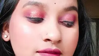 glitter eye look ❤ #bridal #bridaleyemakeup #bridaleyeshadow