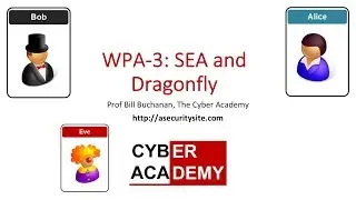 WPA-3: SAE and Dragonfly
