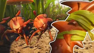 Killing The ANT INVASION With Heavy Weapons in Grounded