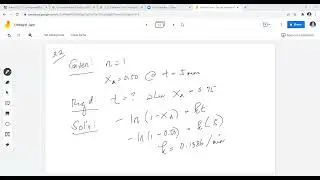 Interpretation of Batch Reactor Data (Part 3)