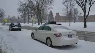 Late spring Cedar Rapids snow