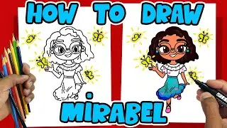 How To Draw MIRABEL From Encanto - Inspired by Draw So Cute