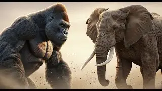 King Kong vs African Elephant: The Ultimate Clash of Titans!