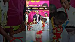 👀-PRESIDENT SECURITY CRPF ASSISTANT COMMAND POONAM GUPTA EYES REACTION #shorts #trending #viralvideo